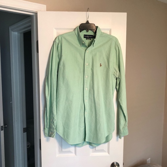Polo by Ralph Lauren mint green button down - Picture 1 of 5